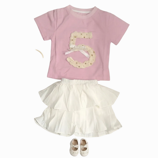 BAIKU WANGZI FIVE PRINT TOP