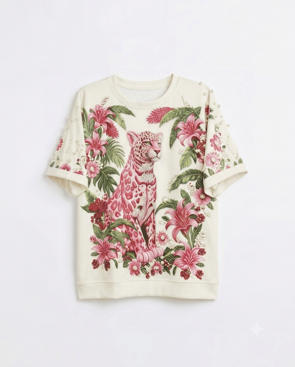 STUDDED TIGER TSHIRT