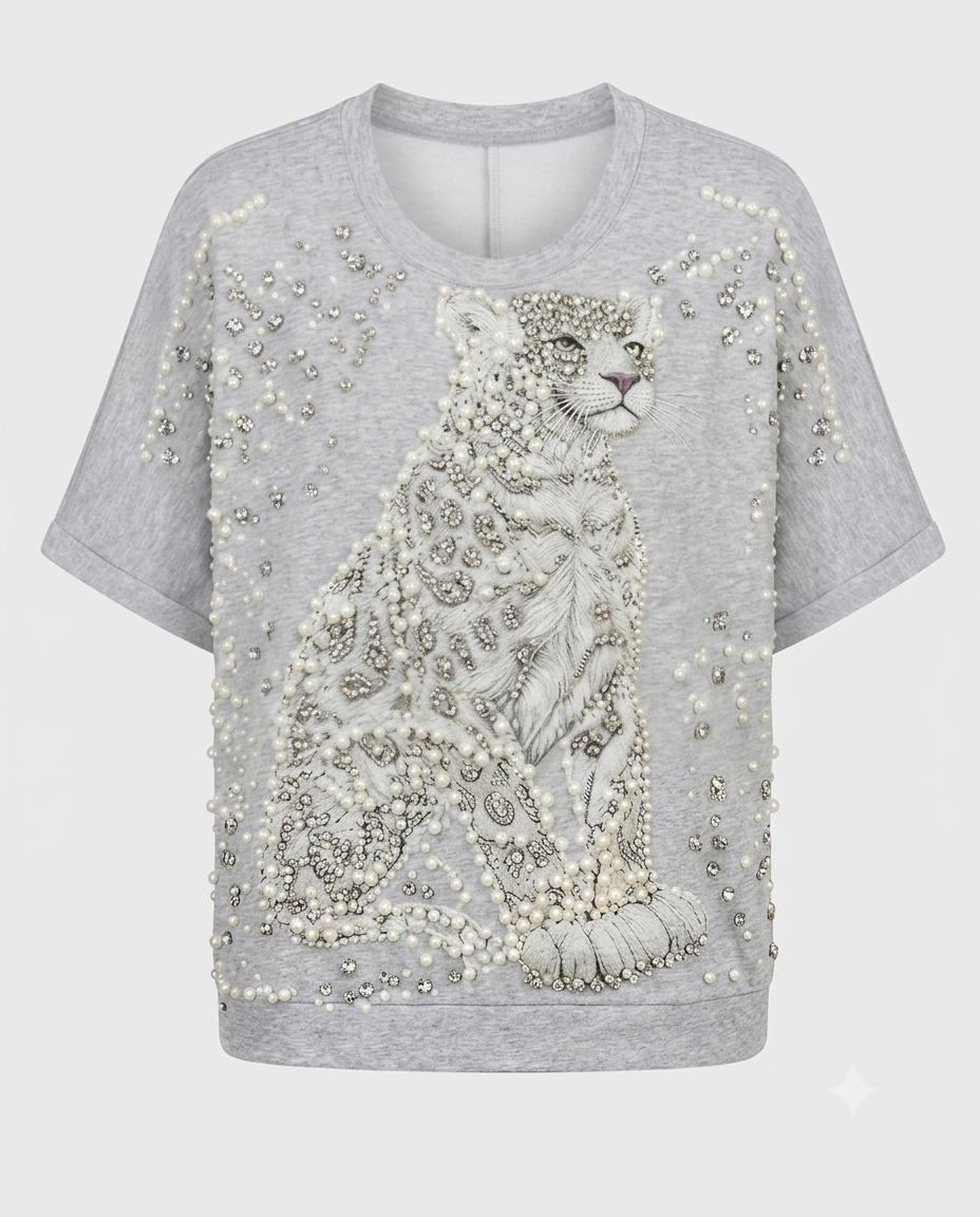STUDDED TIGER TSHIRT