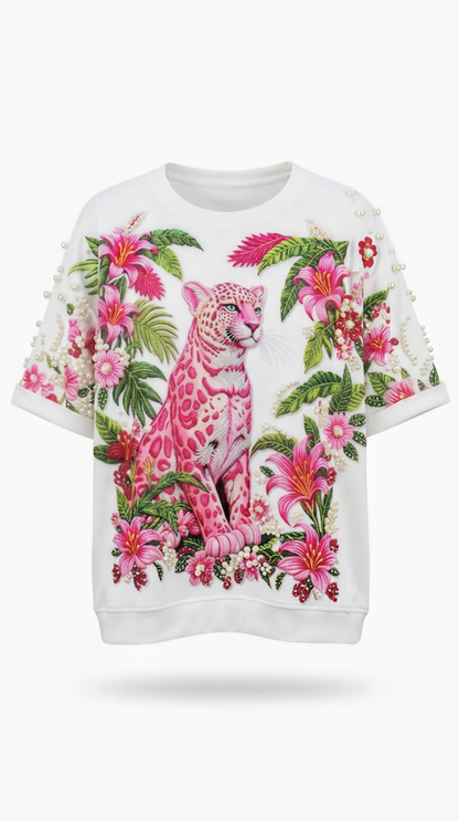 STUDDED TIGER TSHIRT