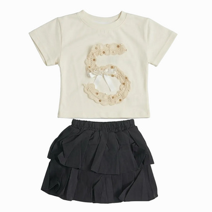 BAIKU WANGZI FIVE PRINT TOP