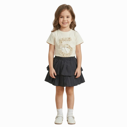 BAIKU WANGZI FIVE PRINT TOP