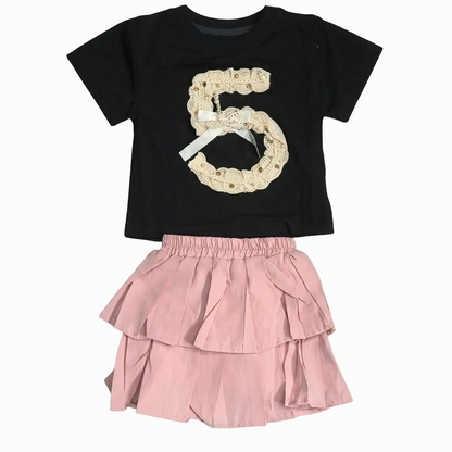 BAIKU WANGZI FIVE PRINT TOP