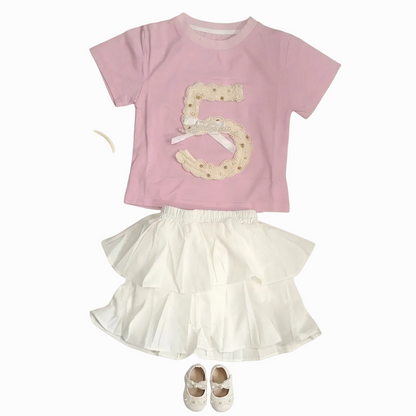 BAIKU WANGZI FIVE PRINT TOP