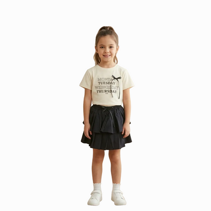 BAIKU WANGZI MONDAY TO THURSDAY SKIRT TOP