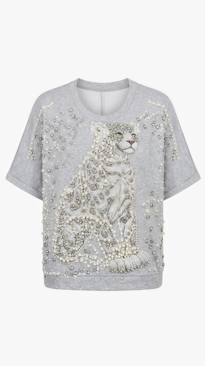STUDDED TIGER TSHIRT